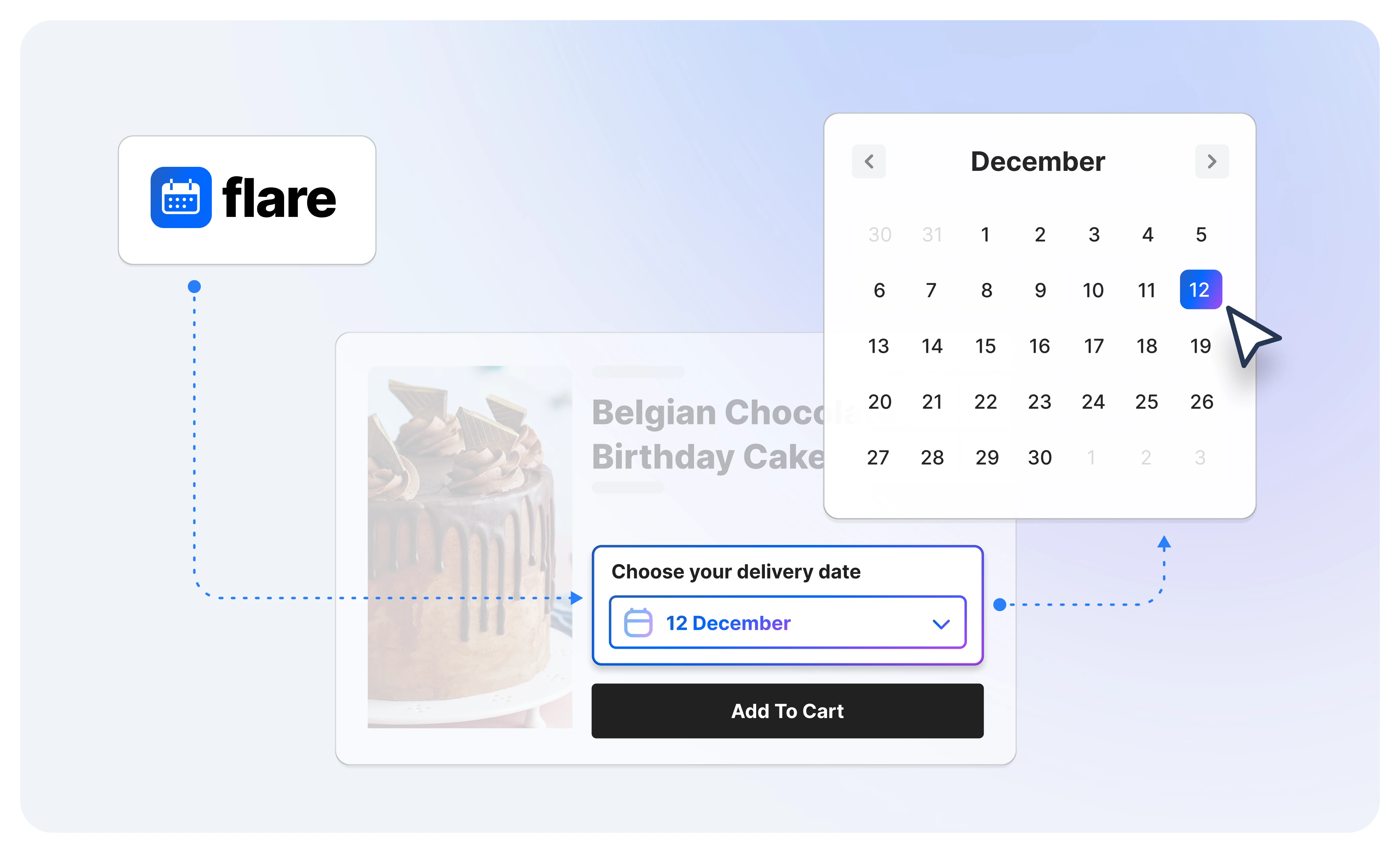 Flare Order Scheduler Shopify app