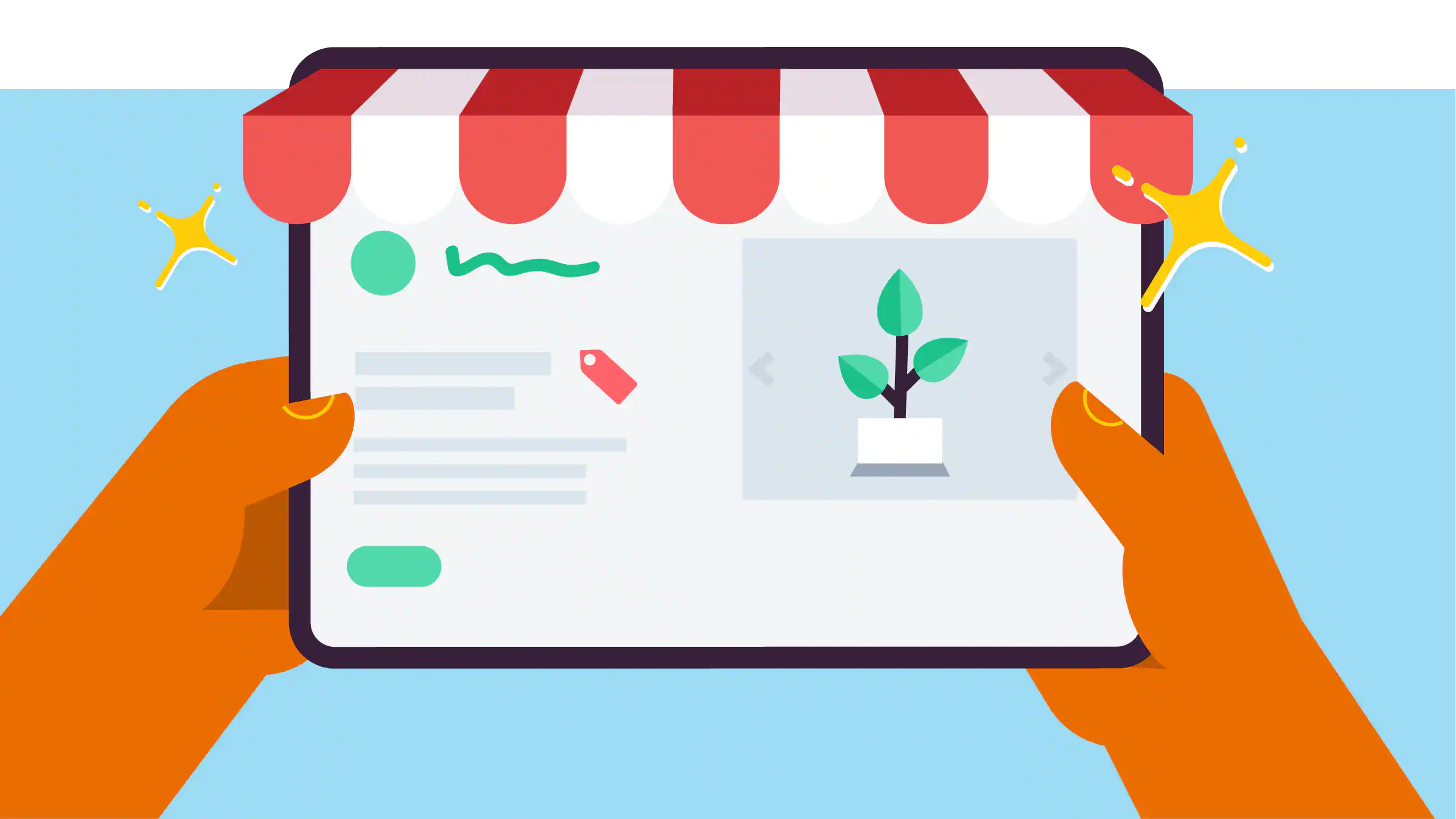 Ecommerce statistics and data visualization showing global online retail growth