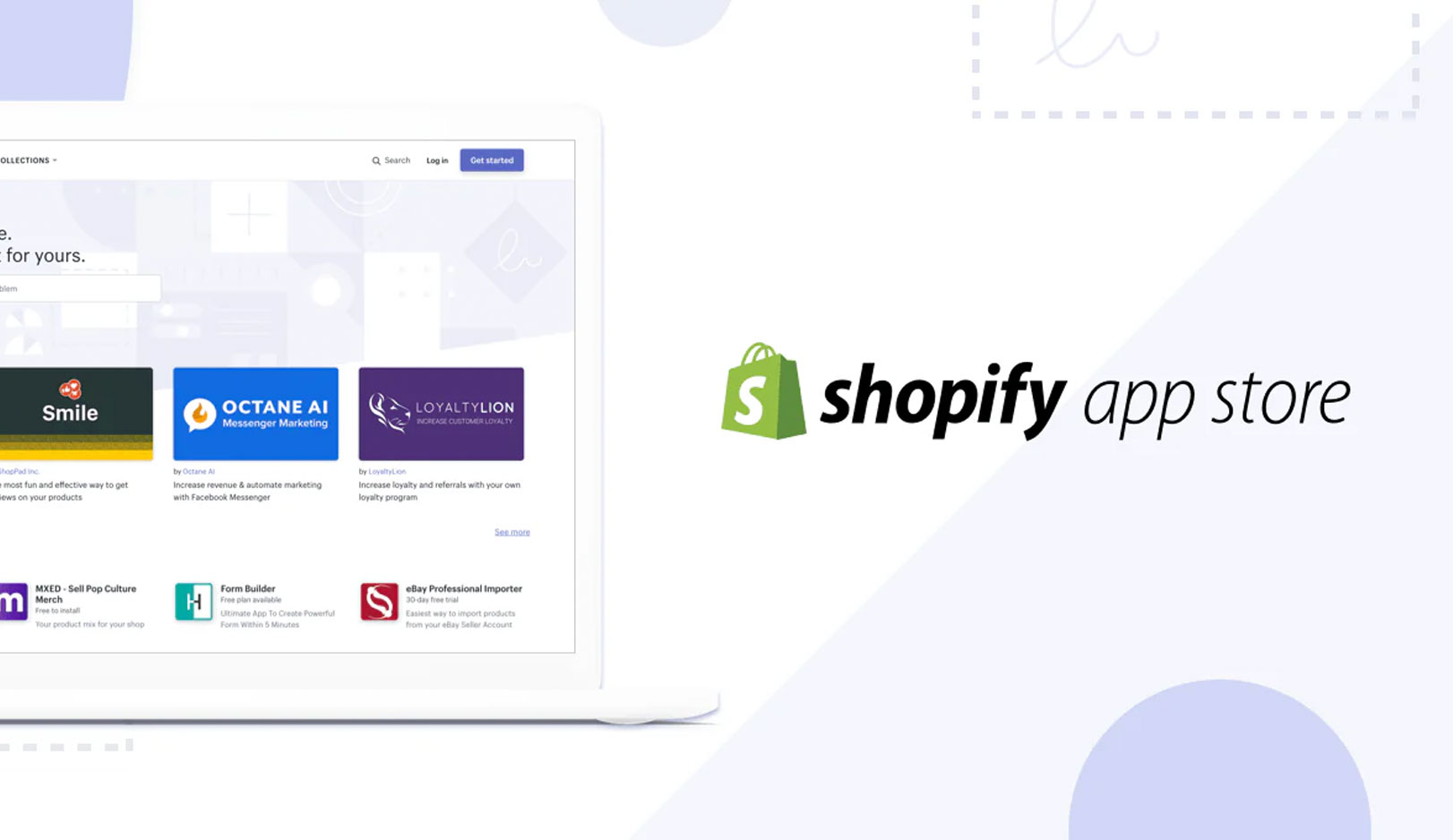 Shopify app store